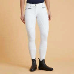 BR580 Fullgrip Women's Silicone Seat Horse Riding Competition Jodhpurs