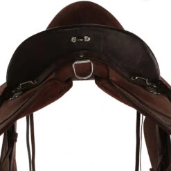 Horse Riding Hacking Saddle For Horse Escape - Brown -Horse Riding Equipment Store k04f1135378e194df46d625cbb777ad7a