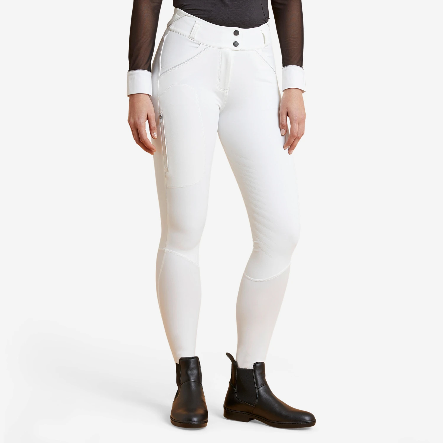 Women's Horse Riding Classic Grip Competition Jodhpurs 900 1 Women's Horse Riding Classic Grip Competition Jodhpurs 900