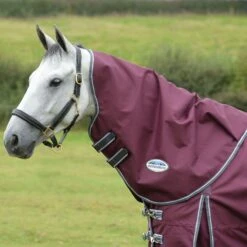 Weatherbeeta Comfitec Plus Dynamic II Lite Horse Turnout Neck Cover (Maroon/Grey/White) 5 Weatherbeeta Comfitec Plus Dynamic II Lite Horse Turnout Neck Cover (Maroon/Grey/White) -Horse Riding Equipment Store k08ebc8545468bc6a45a260c0b8956f1b