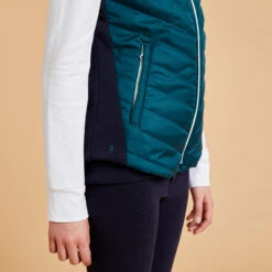 Kids' Sleeveless Horse Riding Padded Jacket 500 -Horse Riding Equipment Store k14f014c4014383d2891783839d59ddea