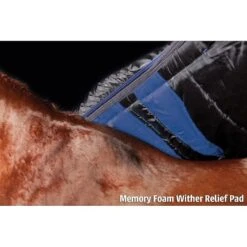 Weatherbeeta Comfitec Heavy 1000d Diamond Quilt Detachaneck Stable Rug (Charcoal/Blue/White) -Horse Riding Equipment Store k1728ee876ca9e67fc0f82e4a958fbfb6