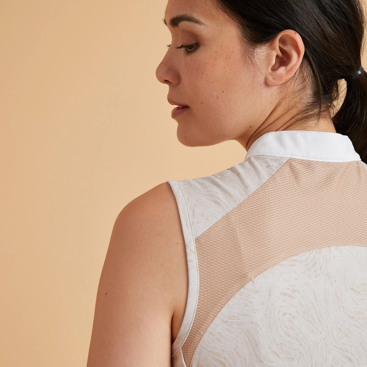 Women's Horse Riding Tank Top 500 Mesh 4 Women's Horse Riding Tank Top 500 Mesh - Image 4