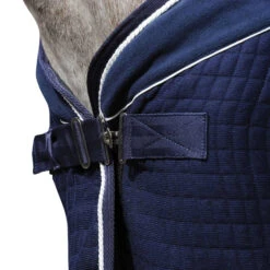 Weatherbeeta Thermocell StandardNeck Horse Cooler Rug (Navy/White)