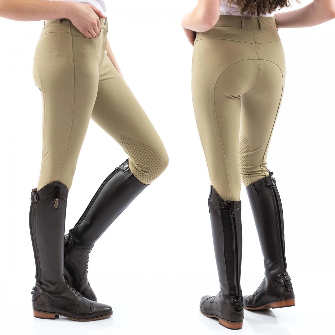 Clayton Ladies Grip Knee Breech 7 Clayton Ladies Grip Knee Breech - Image 7
