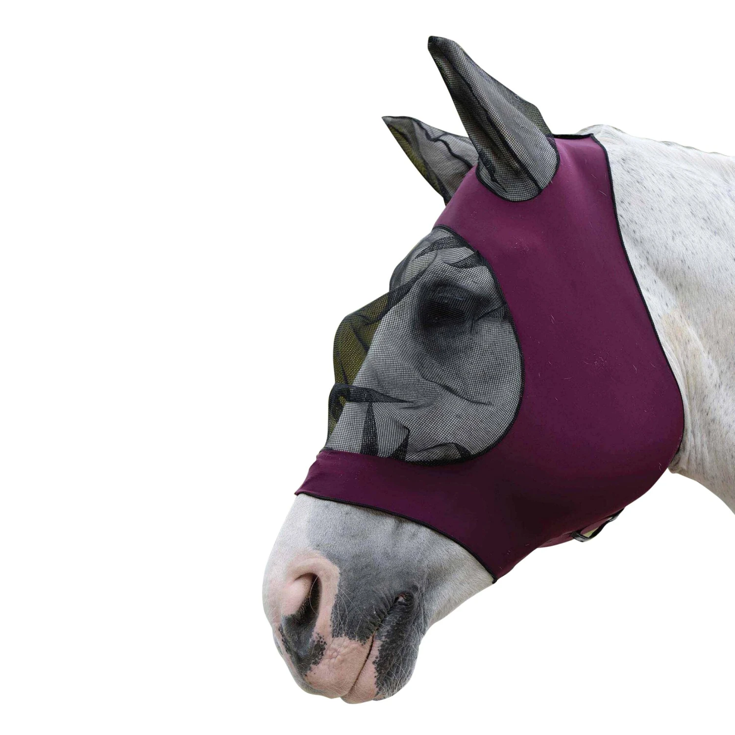 Weatherbeeta Stretch Eye Saver With Ears (Red/Black) 5 Weatherbeeta Stretch Eye Saver With Ears (Red/Black) - Image 5