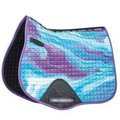 Weatherbeeta Prime All Purpose Marble Horse Saddlepad (Purple)