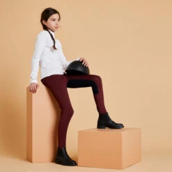 Kids' Warm Full Seat Horse Riding Jodhpurs 180 -Horse Riding Equipment Store k2d2f8766ba079bb05d0cf4e9095649cb