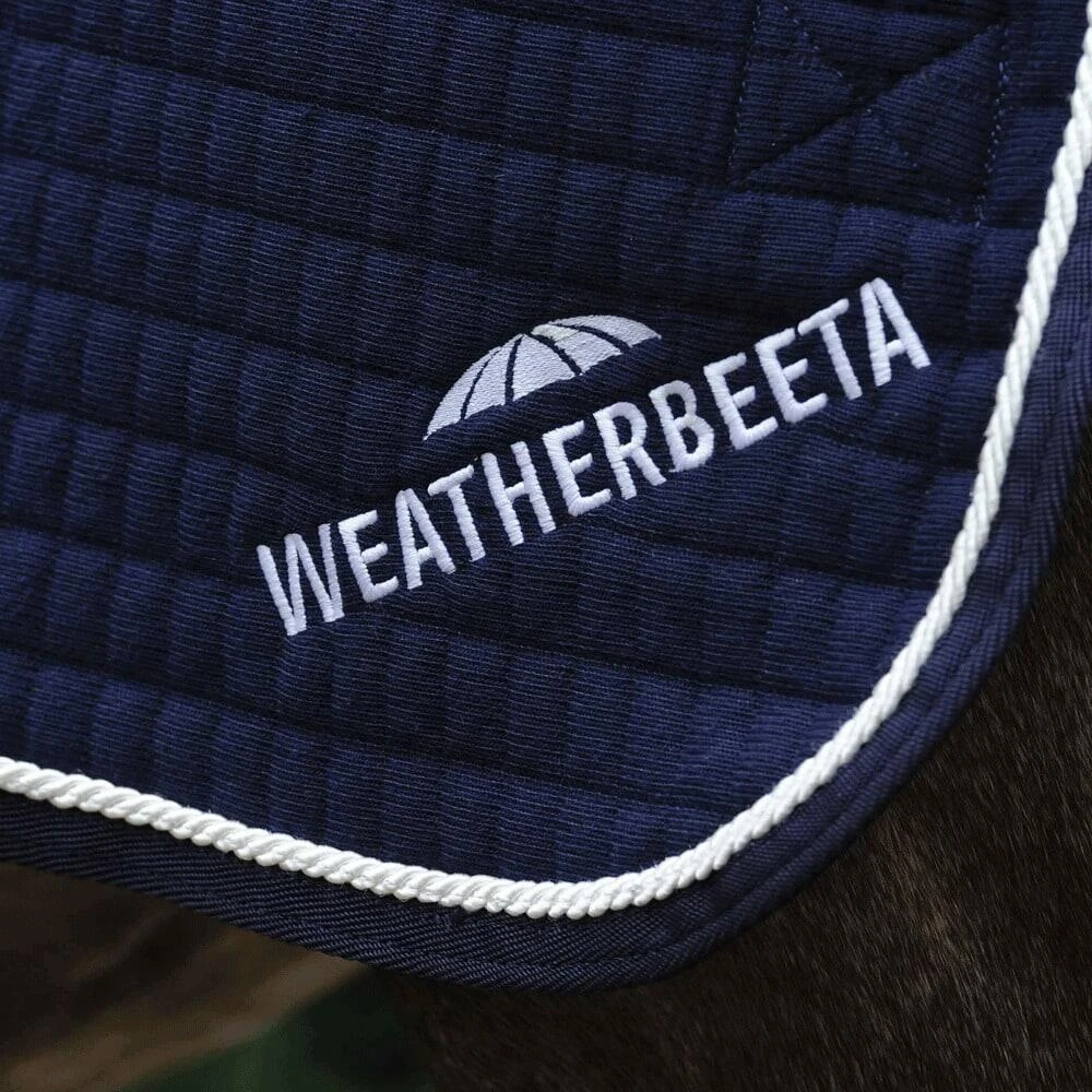 Weatherbeeta Thermocell Horse Exercise Sheet (Navy/White) 2 Weatherbeeta Thermocell Horse Exercise Sheet (Navy/White) - Image 2