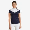 Women's Horse Riding Short-Sleeved Show Polo Shirt 500
