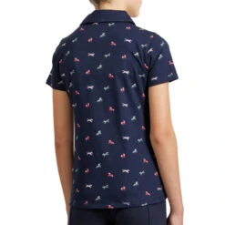 Girls' Horse Riding Short-Sleeved Polo Shirt 140 -Horse Riding Equipment Store k37a8fc1b8a4532c34de981dc29ac1721