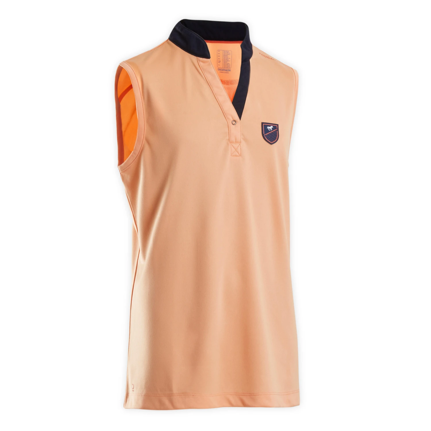 Kids' Light Horse Riding Tank Top 500 4 Kids' Light Horse Riding Tank Top 500 - Image 4