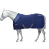 Weatherbeeta StandardNeck Fleece Horse Cooler Rug (Dark Blue/Grey/White)