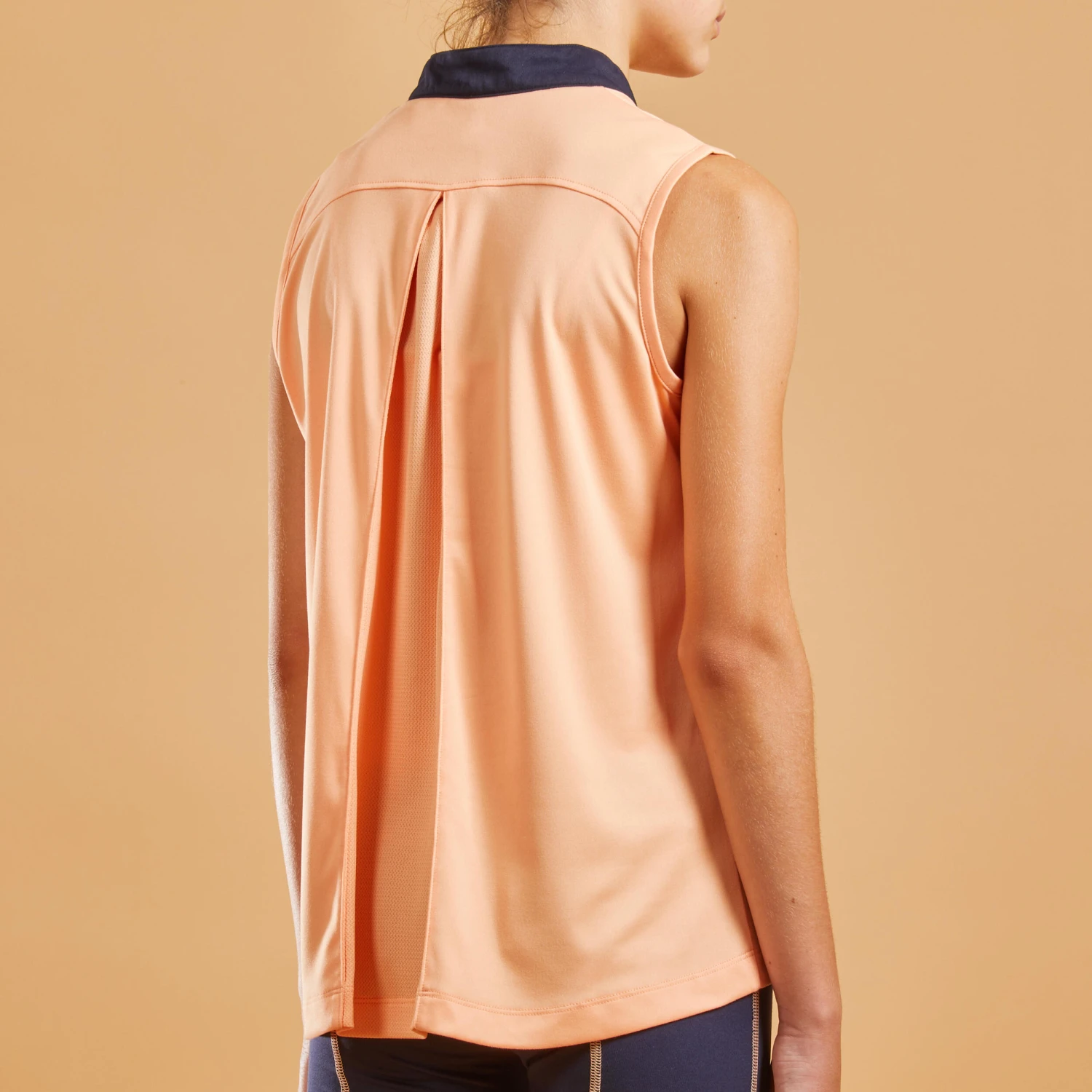 Kids' Light Horse Riding Tank Top 500 2 Kids' Light Horse Riding Tank Top 500 - Image 2