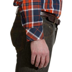 Sentier Long-Sleeved Horse Riding Shirt - Navy And Red Checks -Horse Riding Equipment Store k814fd81964c9e2091d25ba7656cdbaab