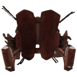 Horse Riding Hacking Saddle For Horse Escape - Brown -Horse Riding Equipment Store k8cdf308b431f769d59bab7a09b3749da
