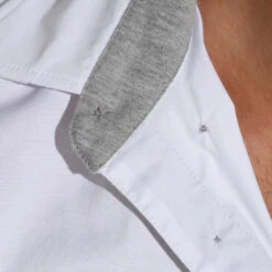 Horse Riding Short-Sleeved Dual-Material Competition Shirt -Horse Riding Equipment Store k8f01671f576bb6d01f5d5bc7766eca44