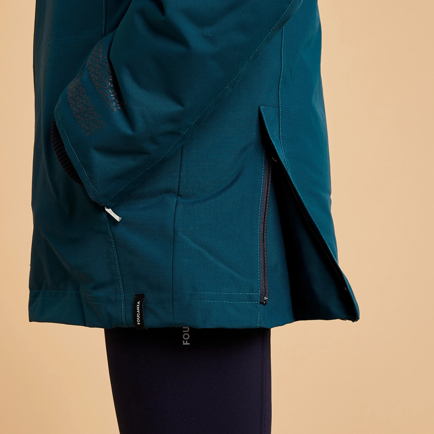 Kids' Waterproof Horse Riding Parka 500 Warm 7 Kids' Waterproof Horse Riding Parka 500 Warm - Image 7