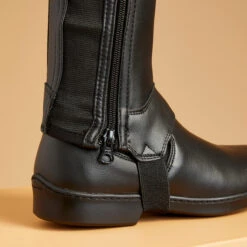 Adult Horse Riding Classic Synthetic Half-Chaps 7 Adult Horse Riding Classic Synthetic Half-Chaps -Horse Riding Equipment Store ka83252780803f44a80d00594d44c2001