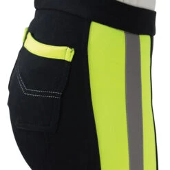 HyVIZ Reflector Ladies Riding Jodhpurs Yellow Black 6 HyVIZ Reflector Ladies Riding Jodhpurs Yellow Black -Horse Riding Equipment Store kabd70fb92b9bb0cee83f5a8ff0e04f4d