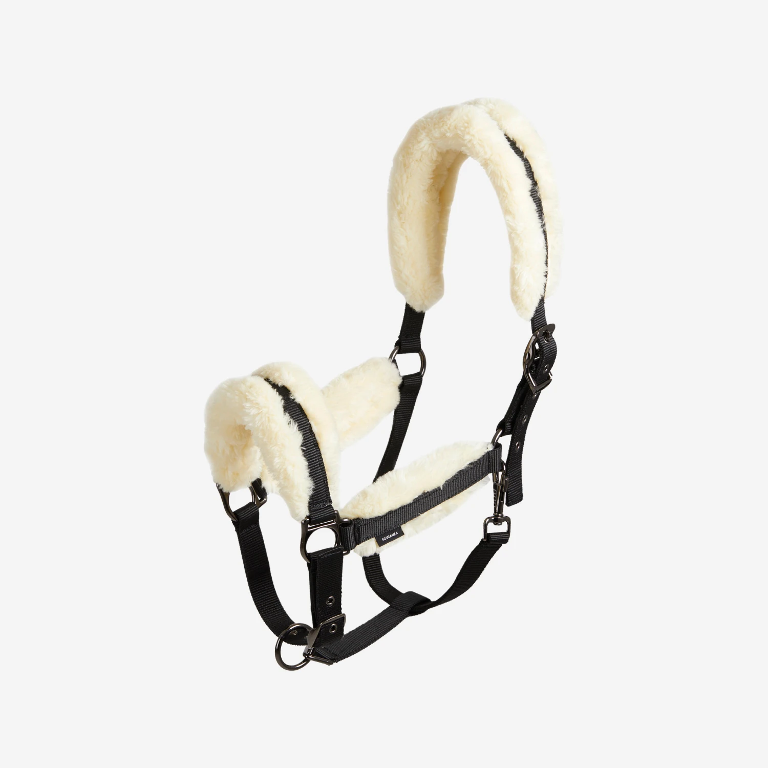 Horse Riding Synthetic Sheepskin Halter For Horse 7 Horse Riding Synthetic Sheepskin Halter For Horse - Image 7