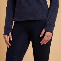 Women's Long-Sleeved Horse Riding Warm Polo Shirt 500 13 Women's Long-Sleeved Horse Riding Warm Polo Shirt 500 -Horse Riding Equipment Store kbff98b25dafa3f35dd485eec4dd36052