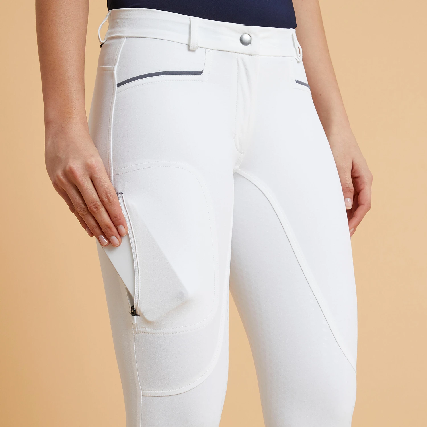 BR580 Fullgrip Women's Silicone Seat Horse Riding Competition Jodhpurs 5 BR580 Fullgrip Women's Silicone Seat Horse Riding Competition Jodhpurs - Image 5