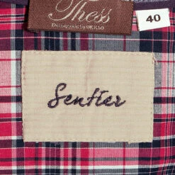 Sentier Women's Long-Sleeved Horse Riding Shirt - Pink And White Checks -Horse Riding Equipment Store kc3569d2bdde7e067dddb33ac3f951a88