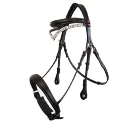 Lynton Snaffle Bridle With X2 Browbands -Horse Riding Equipment Store kda1def9d68d8d0cef64f8c289be68aa7