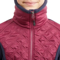 Kids' Horse Riding Bi-Material Warm Fleece 500 -Horse Riding Equipment Store ke2956f99383c0dcf4d8490cc700156ee