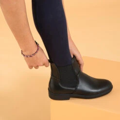 Kids' Horse Riding Suede Patch Jodhpurs 140 -Horse Riding Equipment Store keeb79582caa75c54b705fc46fa74948c