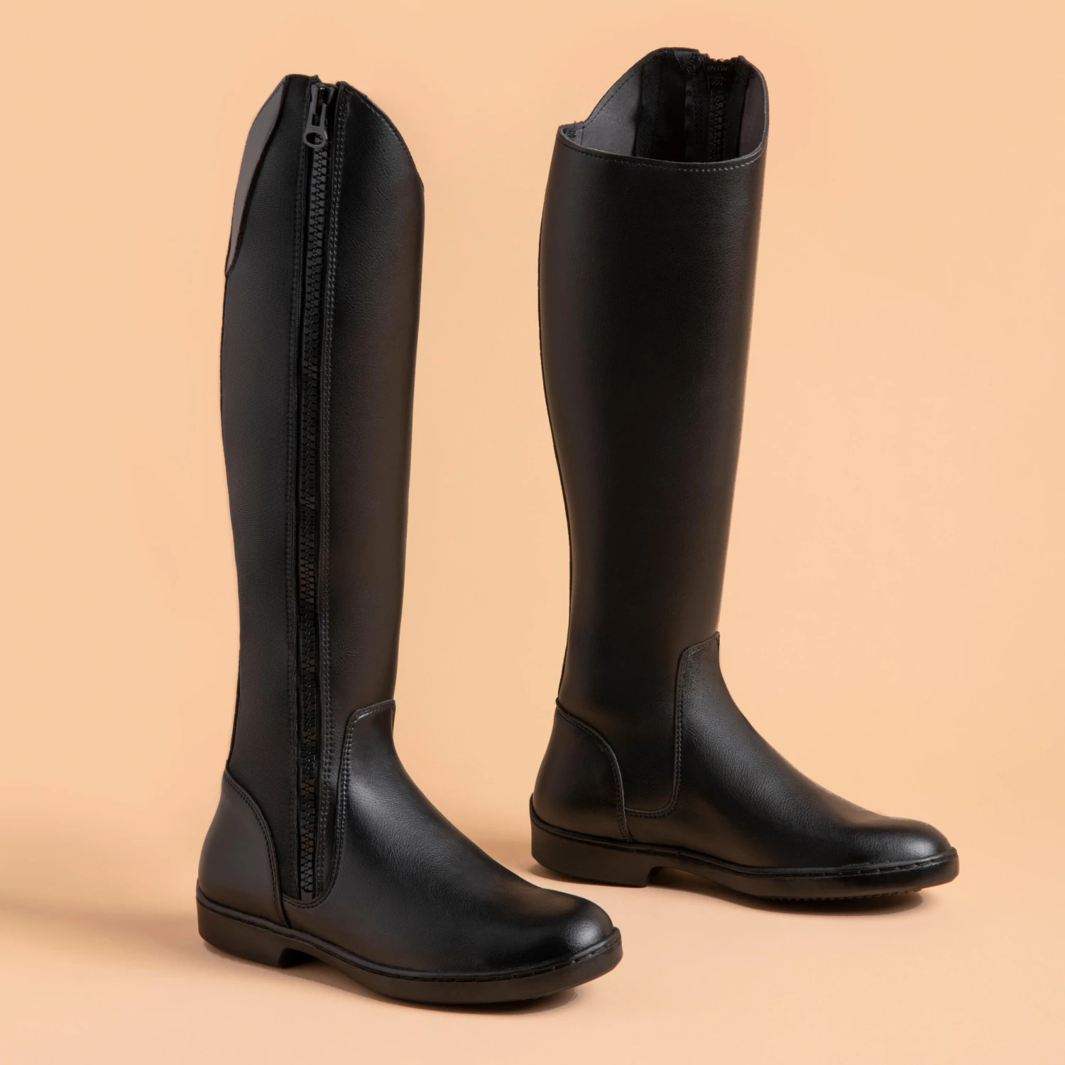 500 Adult Synthetic Horse Riding Long Boots 14 500 Adult Synthetic Horse Riding Long Boots - Image 14