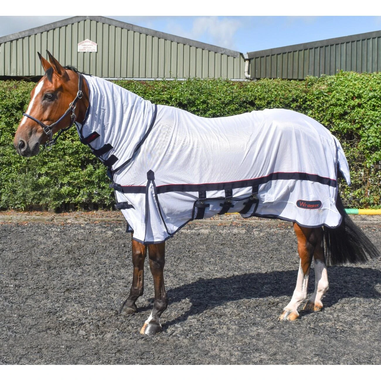 R202 Rastrick Fly Mesh Rug With Fixed Hood 3 R202 Rastrick Fly Mesh Rug With Fixed Hood - Image 3