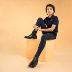 Kids' Horse Riding Suede Patch Jodhpurs 140 -Horse Riding Equipment Store kfad2ec855f91c74c2006c414b61e3383