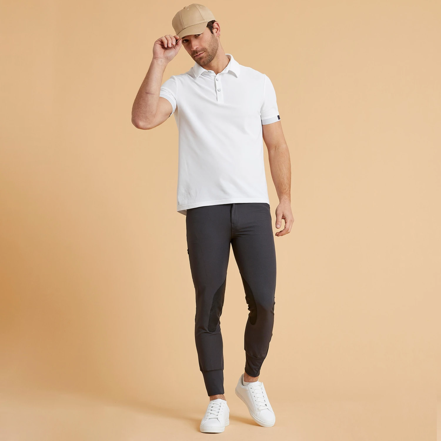 Horse Riding Light Jodhpurs 500 2 Horse Riding Light Jodhpurs 500 - Image 2