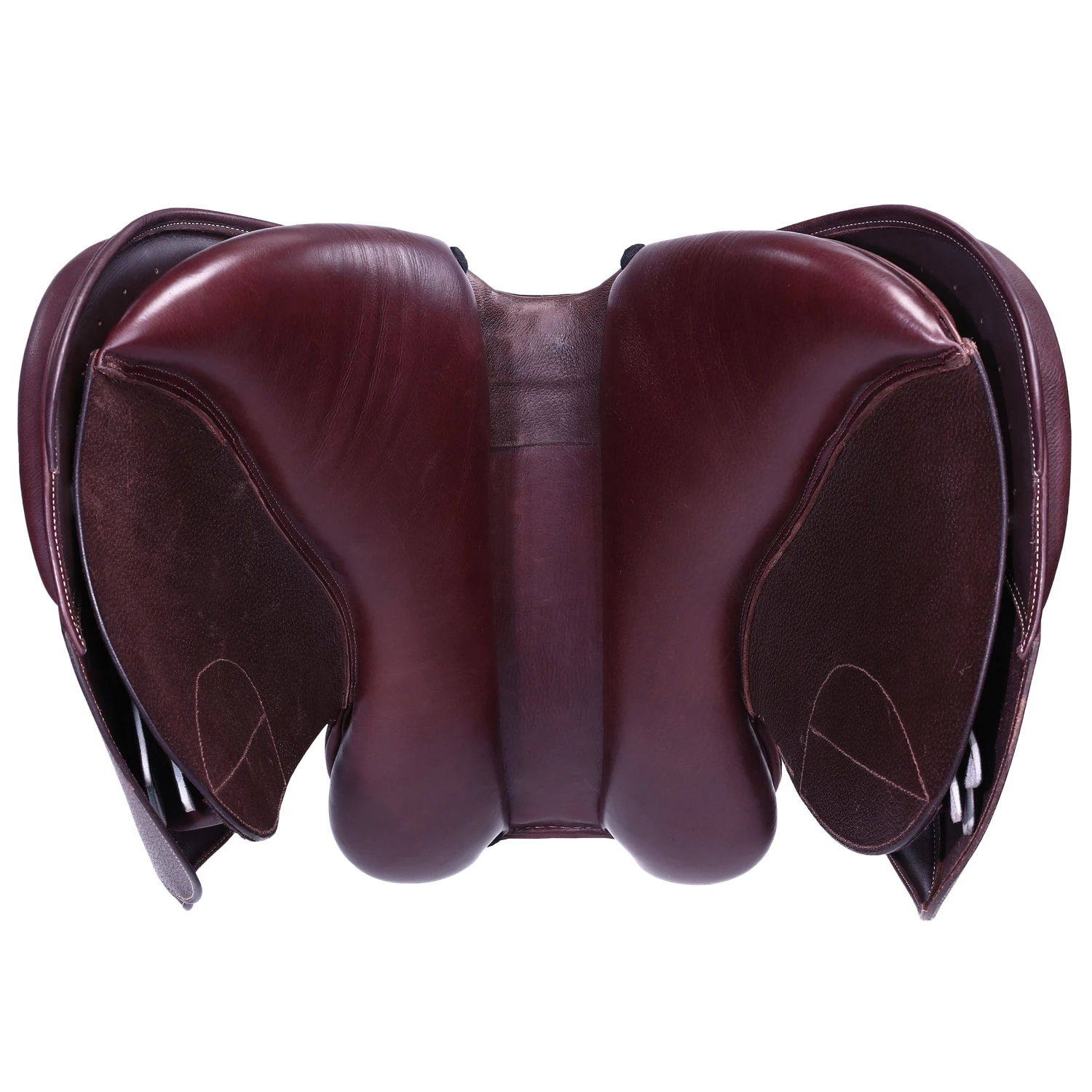 17.5" Versatile Leather Horse Riding Saddle For Horse - Brown 5 17.5" Versatile Leather Horse Riding Saddle For Horse - Brown - Image 5